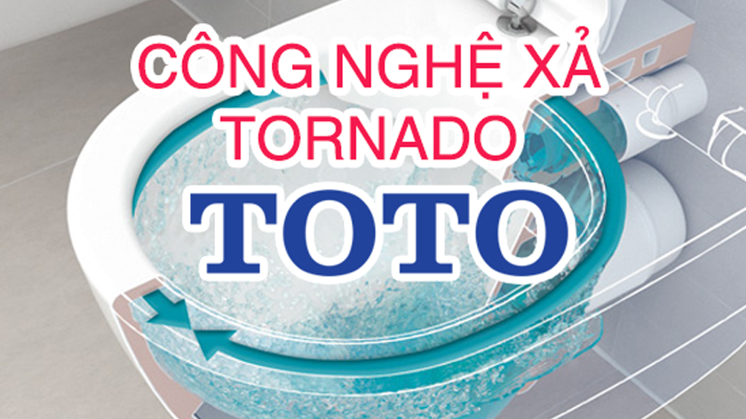 Bồn cầu siêu lốc xoáy TOTO – tính năng có đúng như tên gọi?